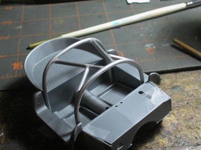 Se realizó el rollcage con varillas de aluminio