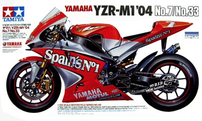 Yamaha YZF-M1 Carlos Checa (Tamiya 14100)  25€