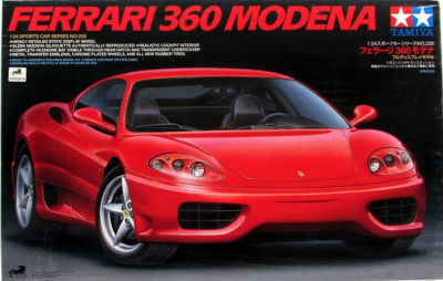 Ferrari 360 Modena (Tamiya 24228)  30€