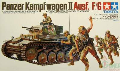 German Panzer II Ausf F/G   (Tamiya 35009)  15€