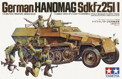 German Hanomag sdkfz 251 (Tamiya 35020)  30€