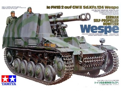 German Wespe self propelled howitzer (Tamiya 35200)  25€