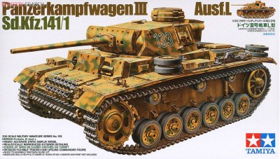 German panzer III Ausf L sdkfz 141/1 (Tamiya 35215)  30€