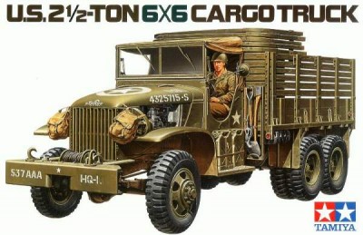 US 6x6 GMC cargo truck  (Tamiya 35218)  25€
