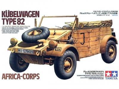 German Kubelwagen type 82 &quot;Africa corps&quot; (Tamiya 35238)  15€