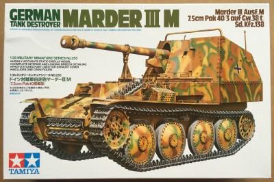 German Marder III-M tank destroyer (Tamiya 35255)  30€