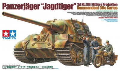 German Jagdtiger &quot;Otto Carius&quot; sdkfz 186  (Tamiya 35307)  60€