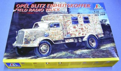 German Opel Blitz Einheitskoferr (Italeri 0368)  20€