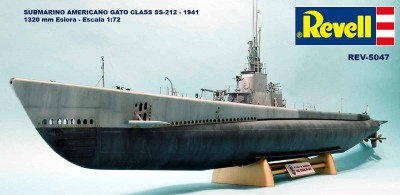 US submarine type Gato (Revell 5047)  80€