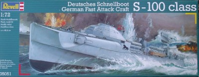 German S-100 schnellboot (lancha torpedera) (Revell 5051)  30€