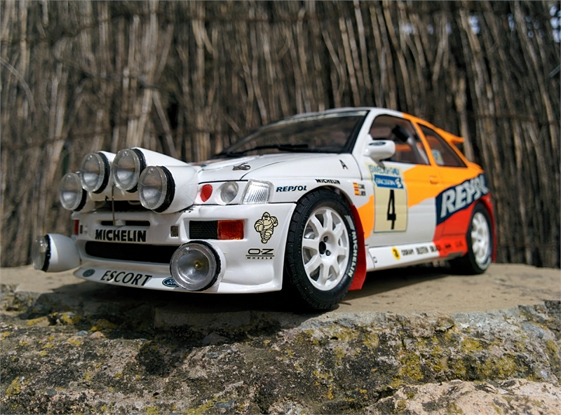 Ford escort de tamiya 1/24. Carlos Sainz y Luis Moya. File