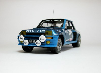 Renault 5 Turbo - Tour de Corse `81 -Tamiya 1/24